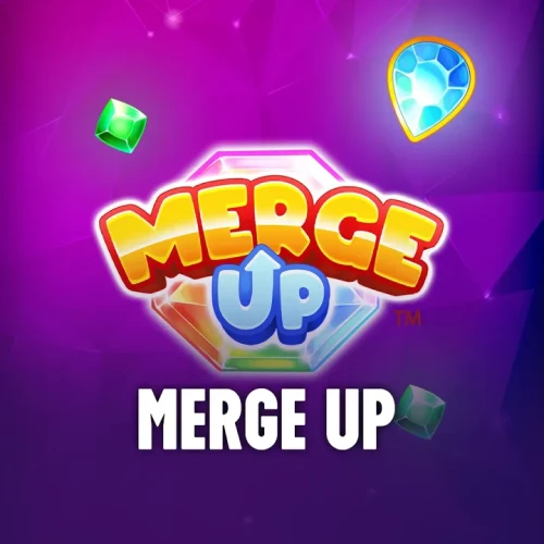 Combine símbolos para criar vitórias maiores no jogo Pixbet Merge Up.