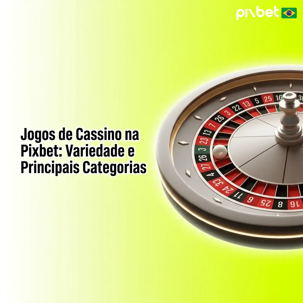 Jogos de cassino Pixbet: slots, roleta ao vivo, blackjack, crash games e mais categorias populares no Brasil