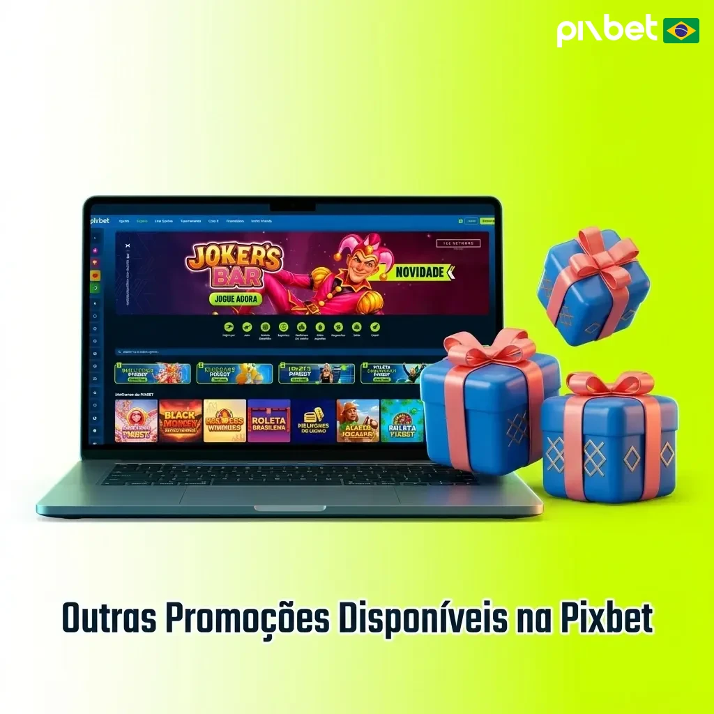 Promoções Pixbet: bônus de recarga, rodadas grátis, programa de fidelidade e apostas grátis em esportes