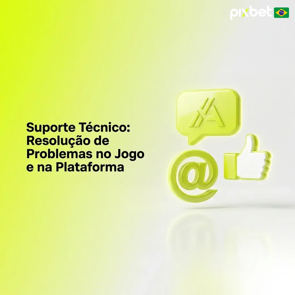 Suporte técnico Pixbet: resolução de erros em jogos, login, transações e aplicativo móvel com dicas para agilizar atendimento.